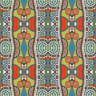 seamless geometry vintage pattern ethnic style ornamental backg N72