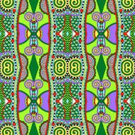 seamless geometry vintage pattern ethnic style ornamental backg N73