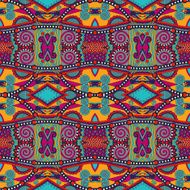seamless geometry vintage pattern ethnic style ornamental backg N76