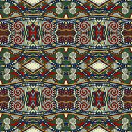 seamless geometry vintage pattern ethnic style ornamental backg N77