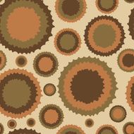 The circles deformed a vintage seamless texture