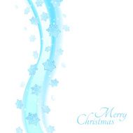 Abstract color wave design element Christmas illustration