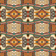 seamless geometry vintage pattern ethnic style ornamental backg N81