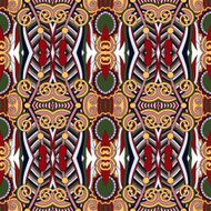 seamless geometry vintage pattern ethnic style ornamental backg N86