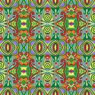 seamless geometry vintage pattern ethnic style ornamental backg N97