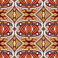 seamless geometry vintage pattern ethnic style ornamental backg N98