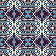 seamless geometry vintage pattern ethnic style ornamental backg N100