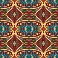 seamless geometry vintage pattern ethnic style ornamental backg N101