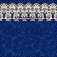 ornamental background with flower ribbon stripe pattern greeti N34