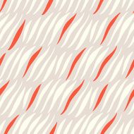 Seamless pattern with waves ornament N3