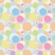 Seamless patterm with painted splash texture N2