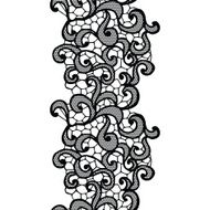 Lacy vintage trim N25