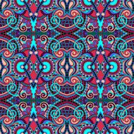 seamless geometry vintage pattern ethnic style ornamental backg N104