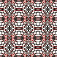 seamless geometry vintage pattern ethnic style ornamental backg N110