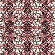 seamless geometry vintage pattern ethnic style ornamental backg N111