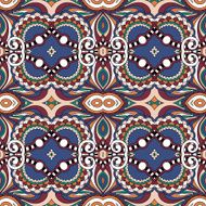 seamless geometry vintage pattern ethnic style ornamental backg N116