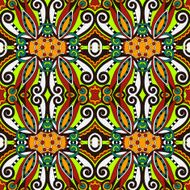 seamless geometry vintage pattern ethnic style ornamental backg N124