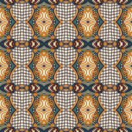 seamless geometry vintage pattern ethnic style ornamental backg N126
