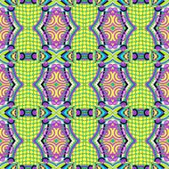 seamless geometry vintage pattern ethnic style ornamental backg N127