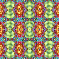 seamless geometry vintage pattern ethnic style ornamental backg N130