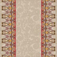 ornamental background with flower ribbon stripe pattern N25