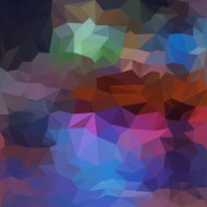 Blended lighting abstract geometric background N19