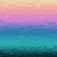 Blended lighting bright gradient colored abstract polygonal geometric background