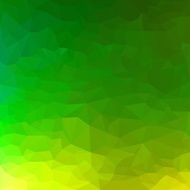 Blended bright green gradient lighting polygonal abstract geometric background