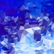 Blended bright blue lighting abstract polygonal geometric background