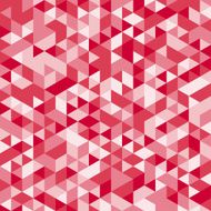 abstract blended motley red colored polygonal geometric background