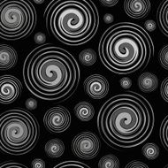 Gray circles seamless texture