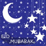 Moon Background for Muslim Community Festival Vector Illustratio N8