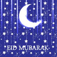 Moon Background for Muslim Community Festival Vector Illustratio N9