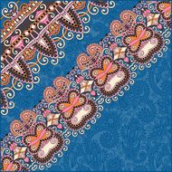 ornamental background with flower ribbon stripe pattern greeti N37