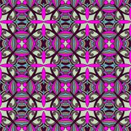 seamless geometry vintage pattern ethnic style ornamental backg N137