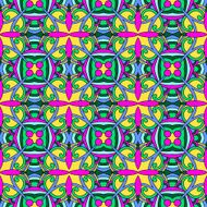 seamless geometry vintage pattern ethnic style ornamental backg N139