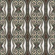 seamless geometry vintage pattern ethnic style ornamental backg N141