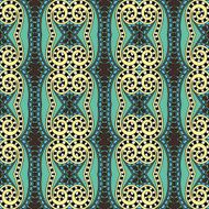 seamless geometry vintage pattern ethnic style ornamental backg N143