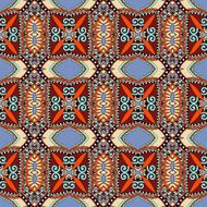 seamless geometry vintage pattern ethnic style ornamental backg N145