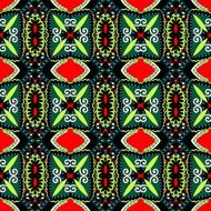 seamless geometry vintage pattern ethnic style ornamental backg N148