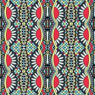 seamless geometry vintage pattern ethnic style ornamental backg N151