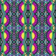 seamless geometry vintage pattern ethnic style ornamental backg N154