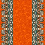 ornamental background with flower ribbon stripe pattern greeti N41