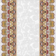 ornamental background with flower ribbon stripe pattern greeti N42