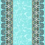 ornamental background with flower ribbon stripe pattern greeti N43