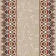 ornamental background with flower ribbon stripe pattern greeti N44
