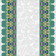 ornamental background with flower ribbon stripe pattern greeti N45