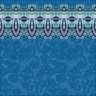 ornamental background with flower ribbon stripe pattern greeti N46