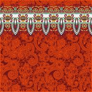 ornamental background with flower ribbon stripe pattern greeti N49