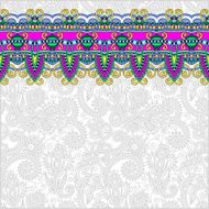 ornamental background with flower ribbon stripe pattern greeti N50